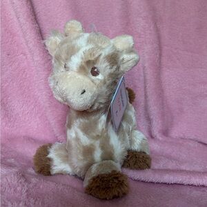 Aurora baby giraffe plush rattle